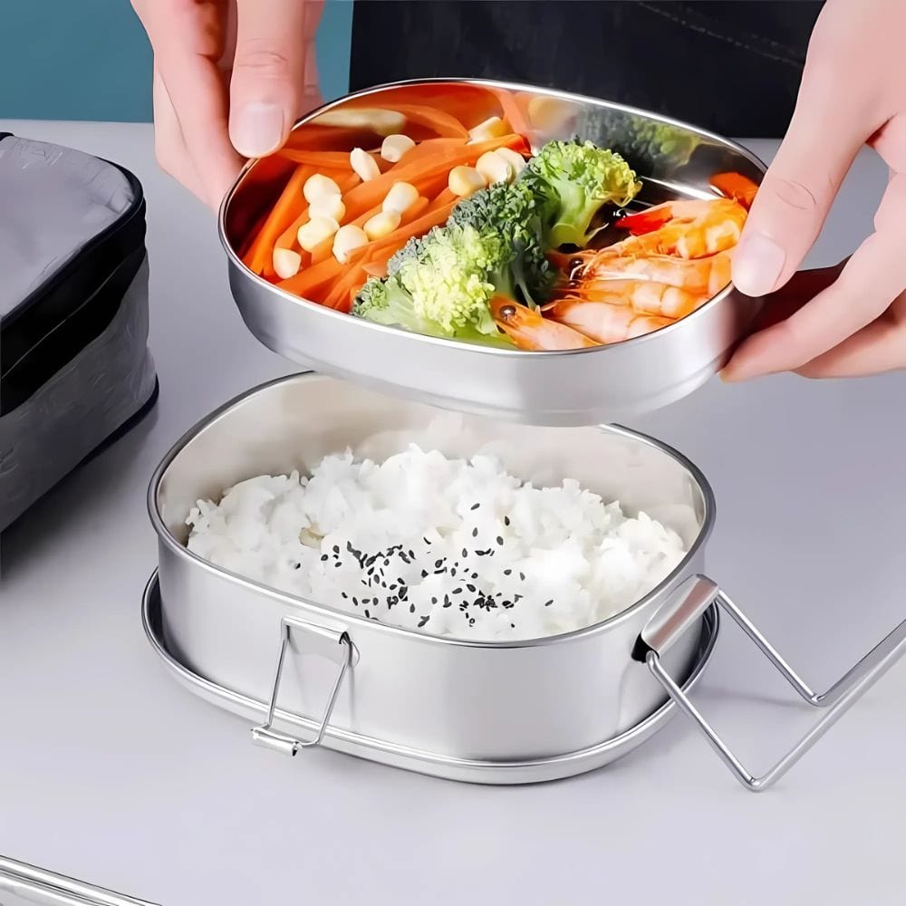 Lunch box sans plastique