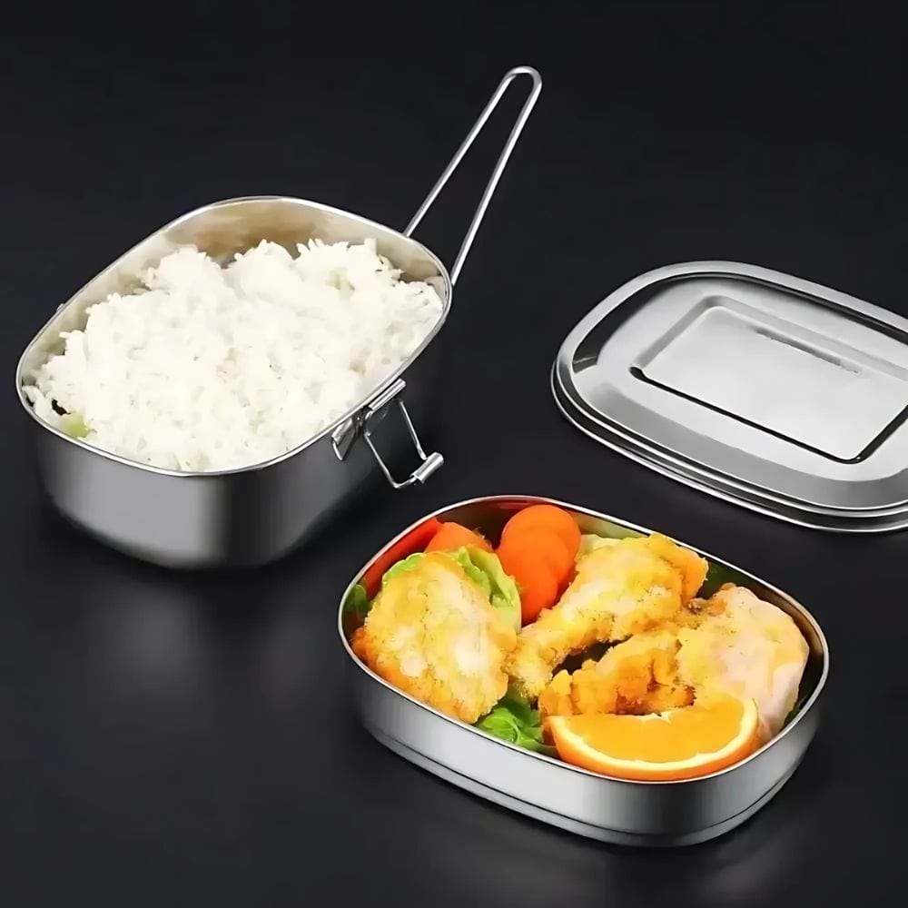 Lunch box sans plastique