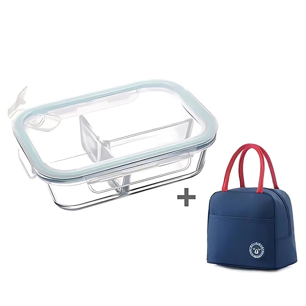 Lunch Box Verre avec Sac