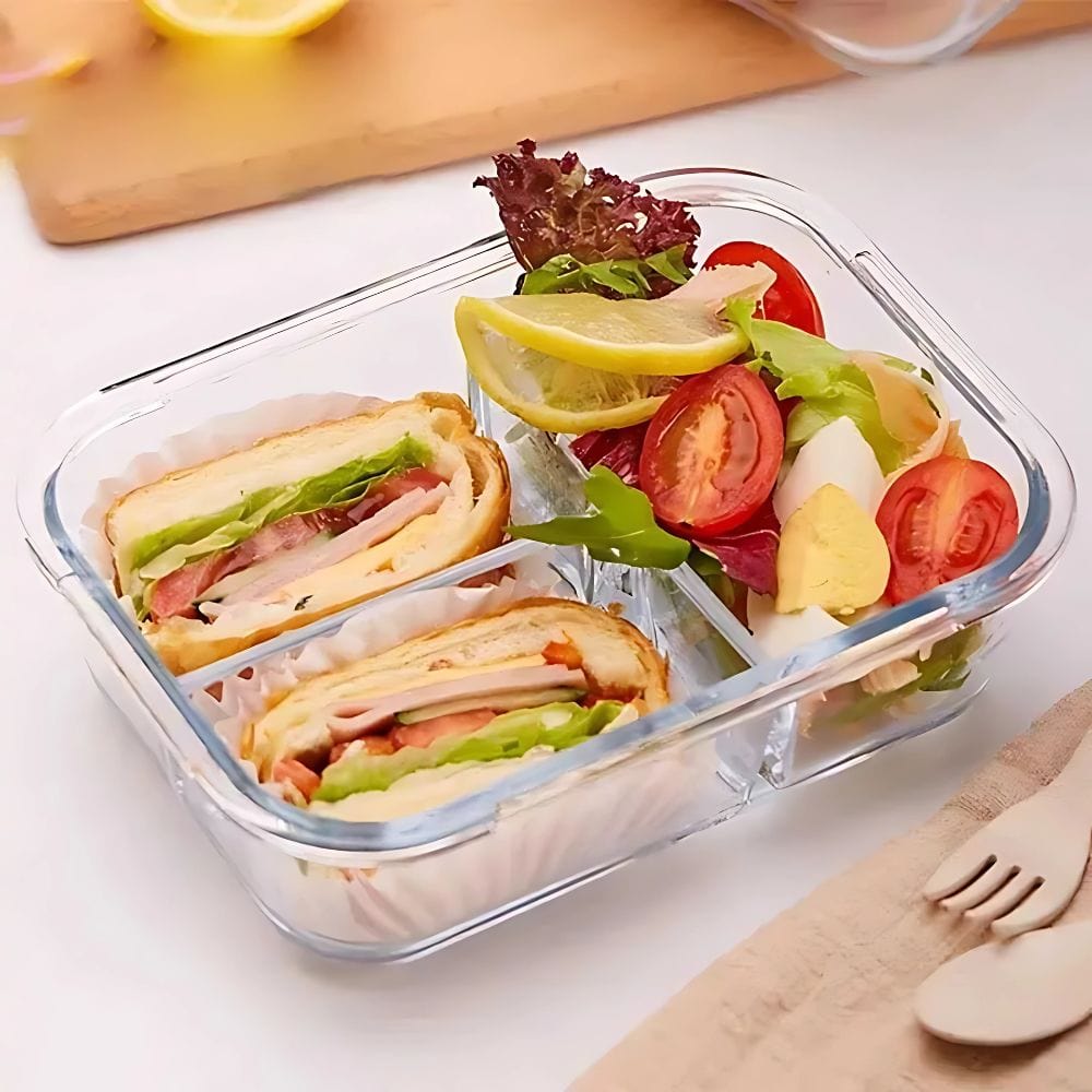Lunch Box Verre avec Sac