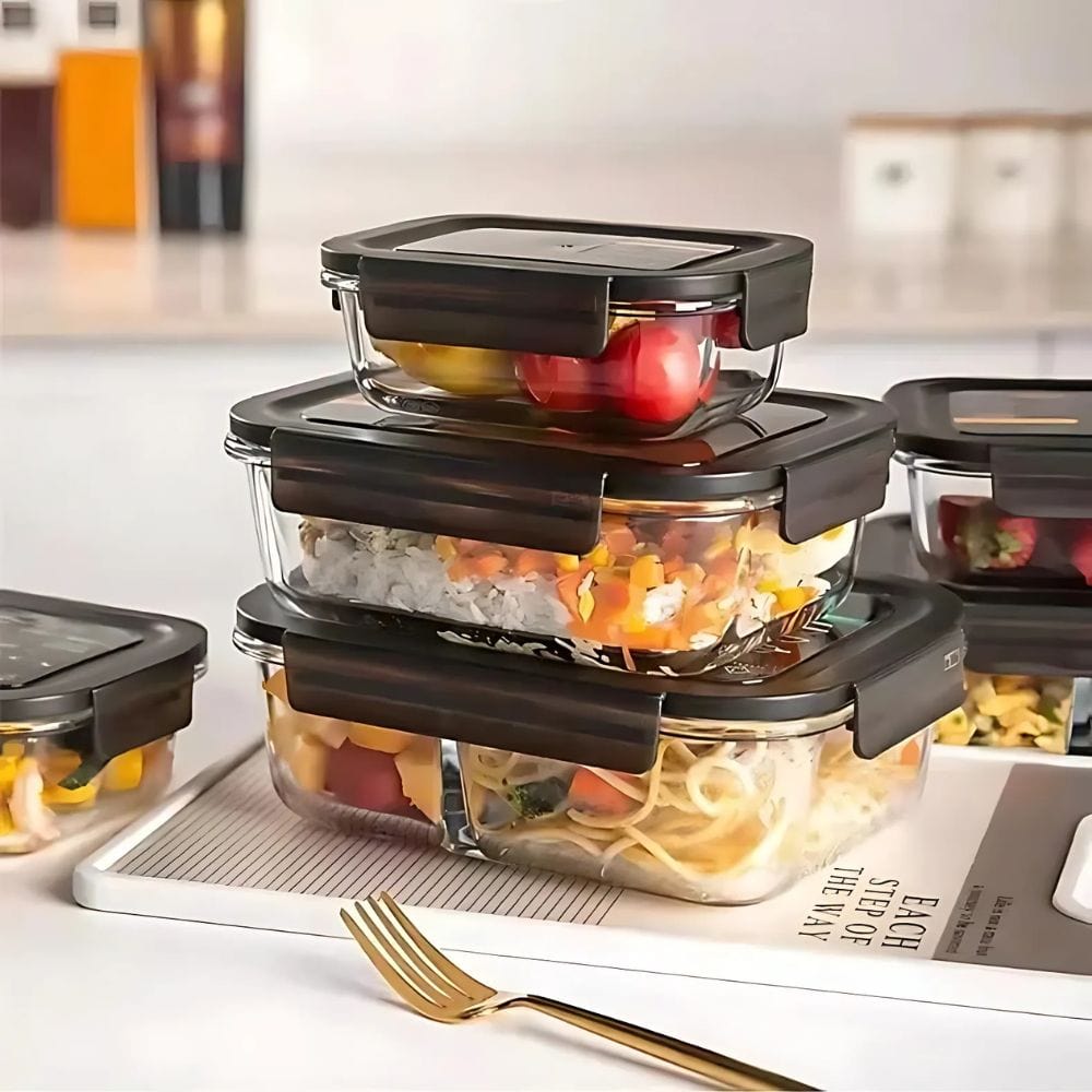 Lunch Box verre compartiments