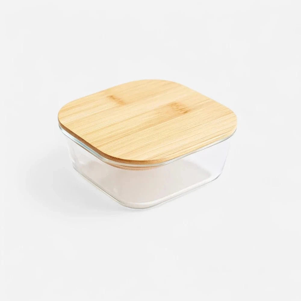 Lunch box verre bambou