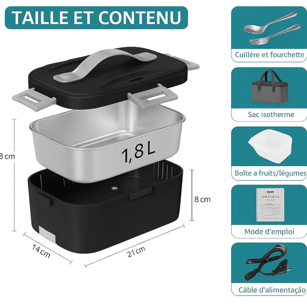 Lunch box chauffante camion