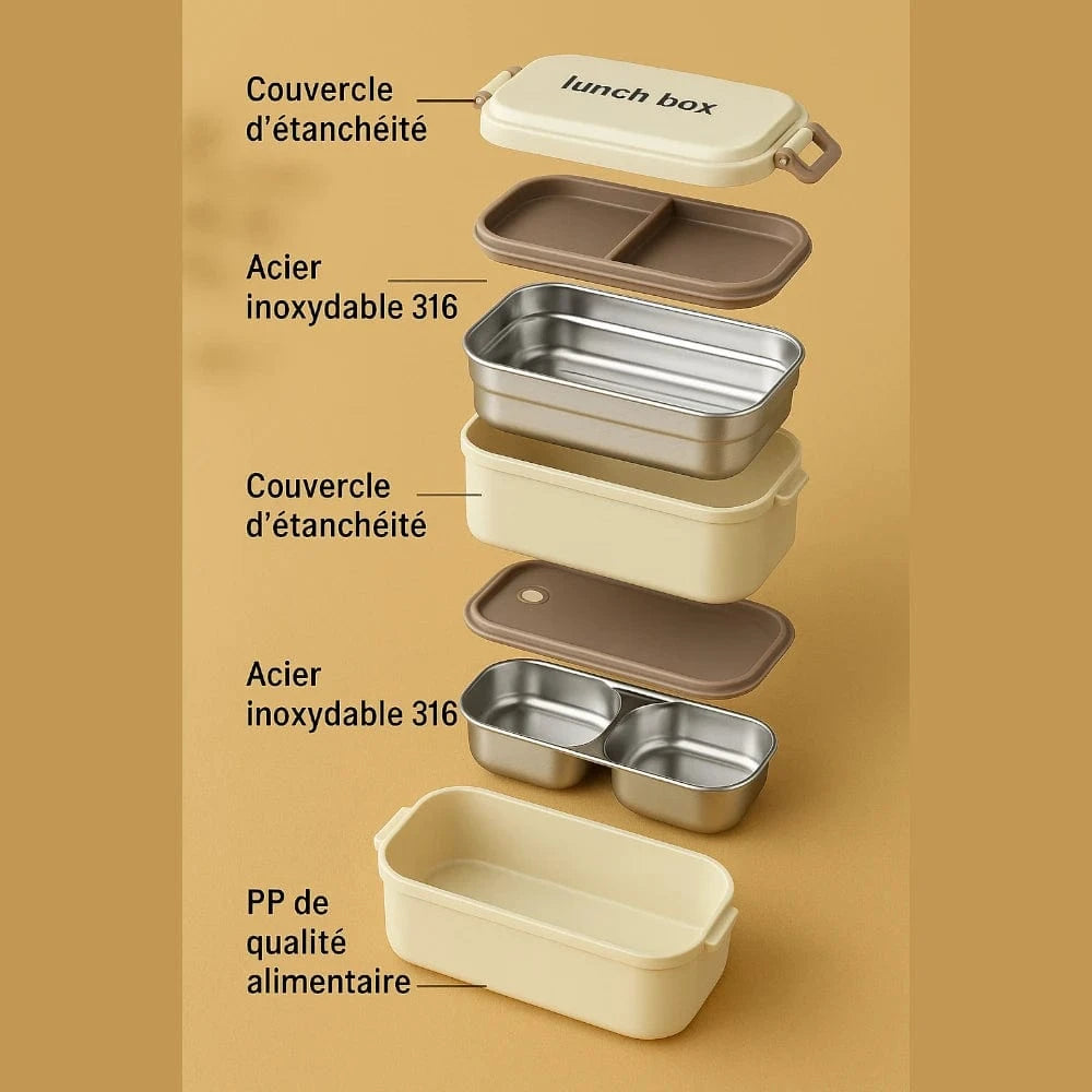Lunch Box inox etanche