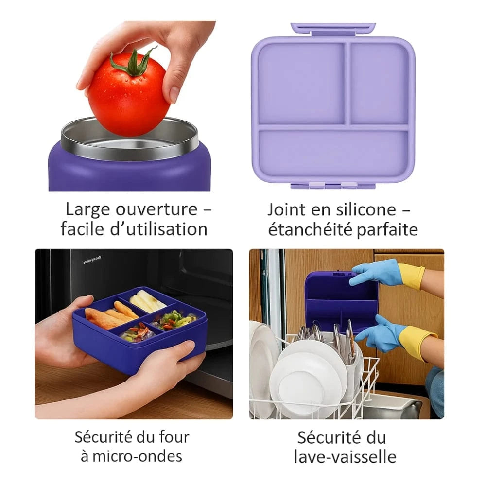Lunch box 6 compartiments enfants