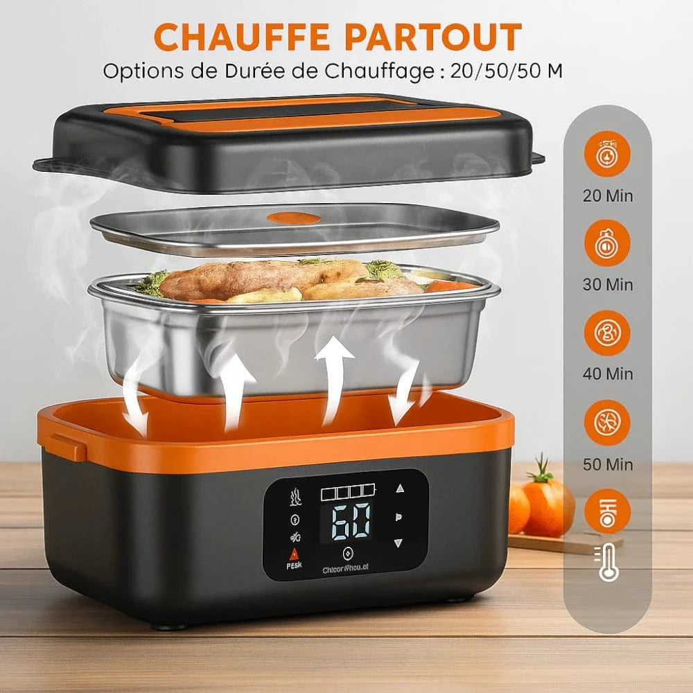 Lunch box chauffante batterie