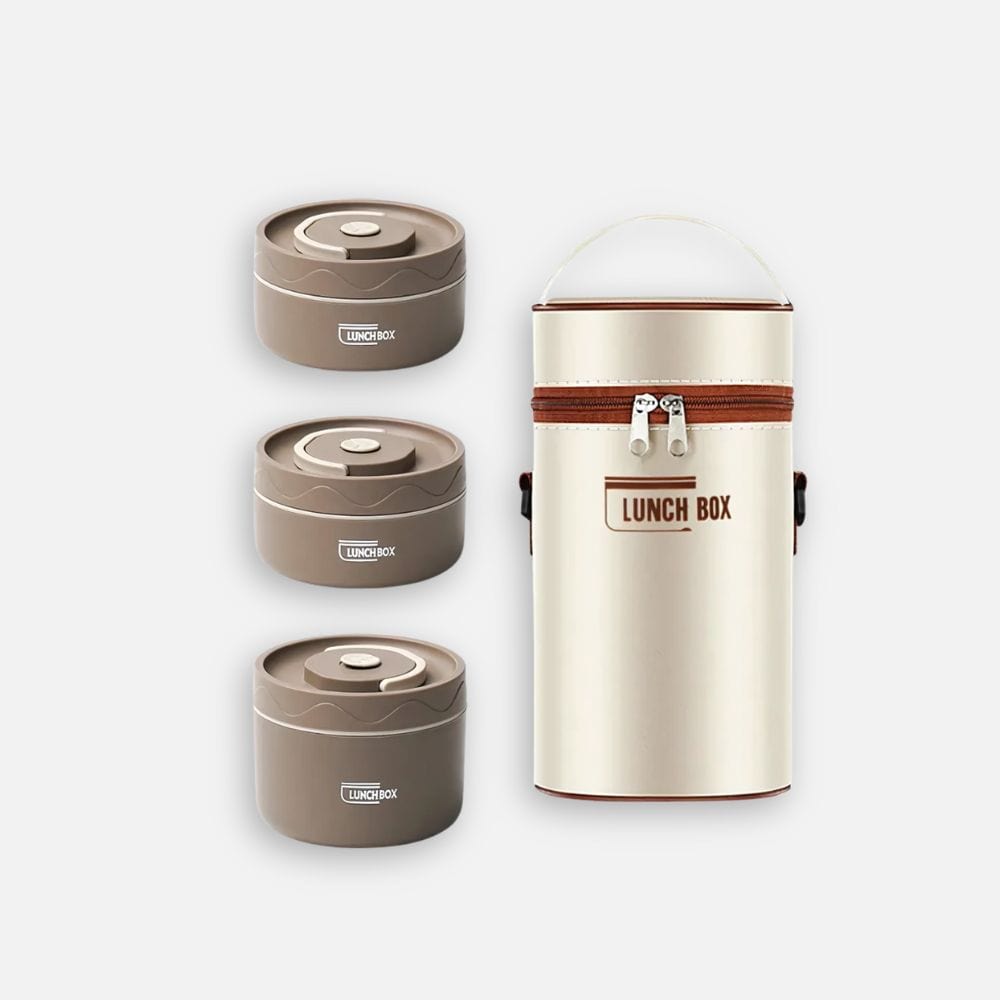 Lunch Box Inox compartiments