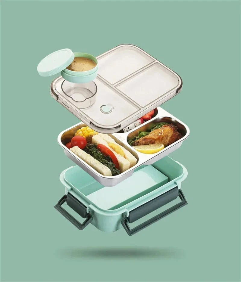 Lunch box acier inoxydable