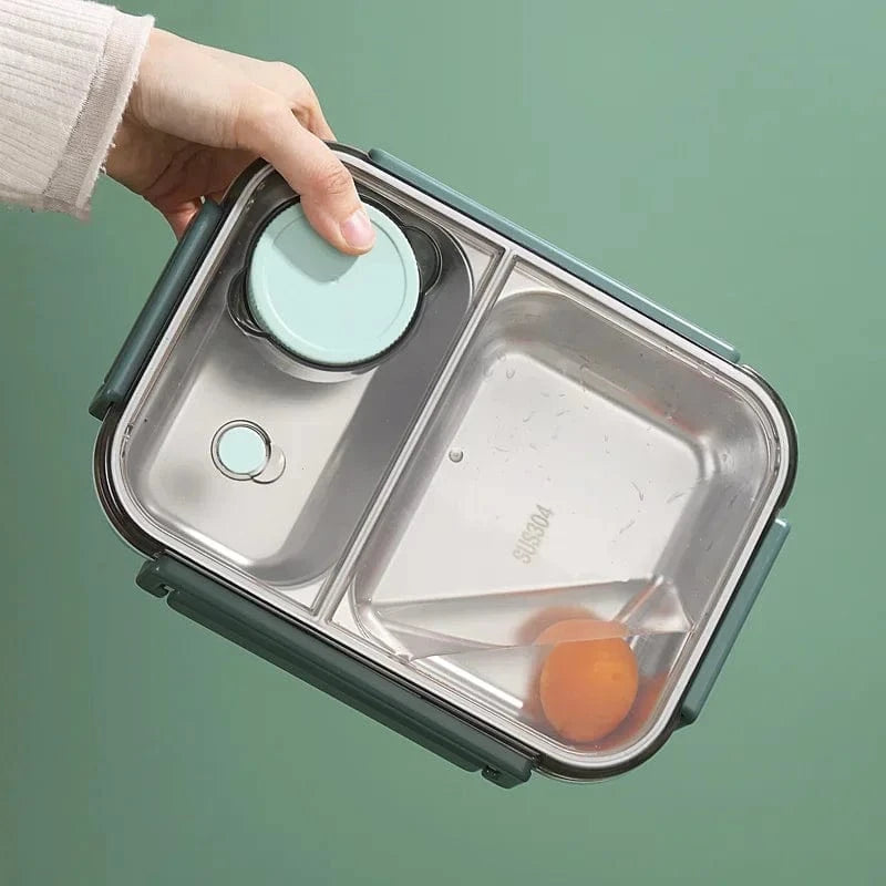 Lunch box acier inoxydable
