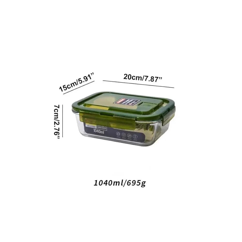 La Lunch box verre rectangulaire - PrismoBox