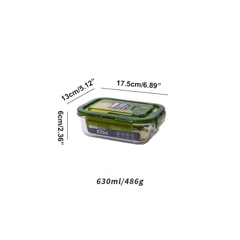 La Lunch box verre rectangulaire - PrismoBox