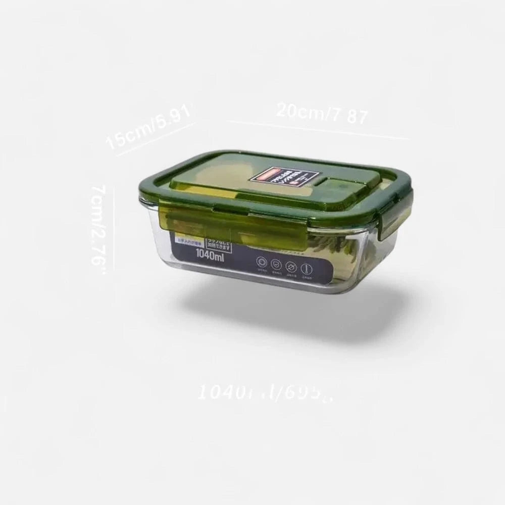 La Lunch box verre rectangulaire - PrismoBox