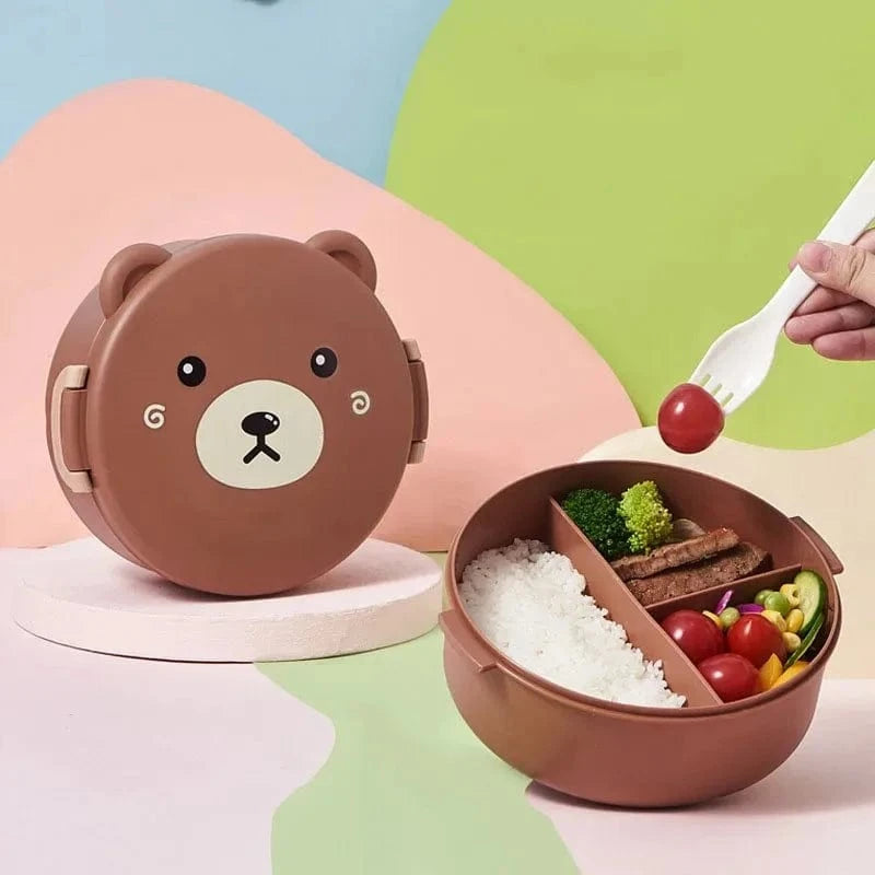 Lunch Box Animaux | Boîte à Bento Animaux Mignons pour Enfants