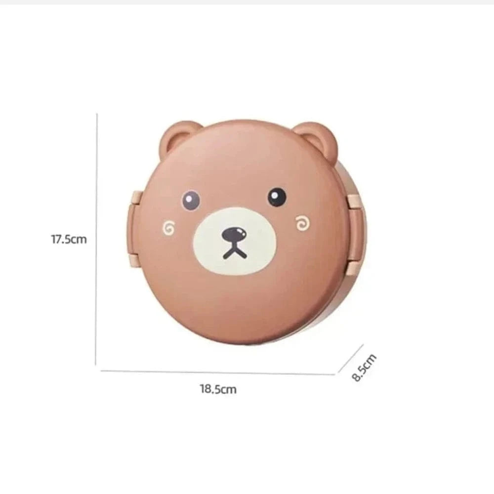 Lunch Box Animaux | Boîte à Bento Animaux Mignons pour Enfants