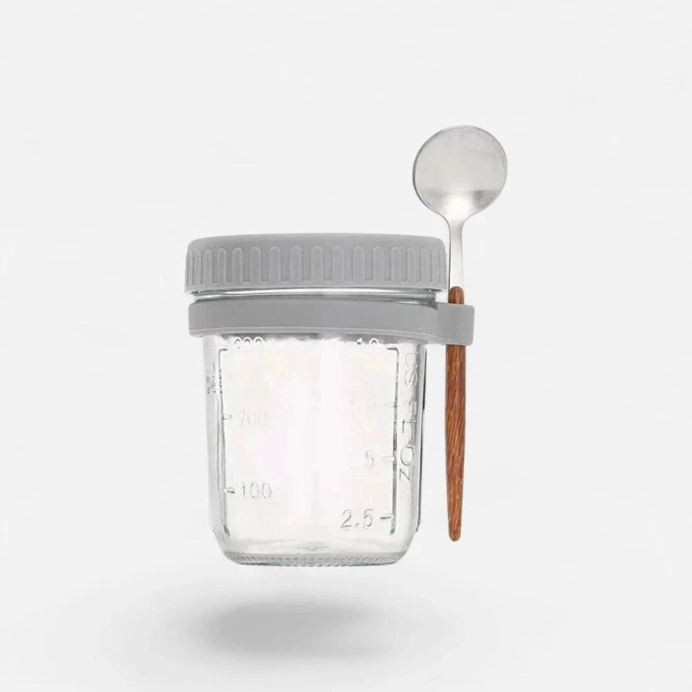 Lunch Box Bocal en Verre 300ml - Design Moderne et Fonctionnalité