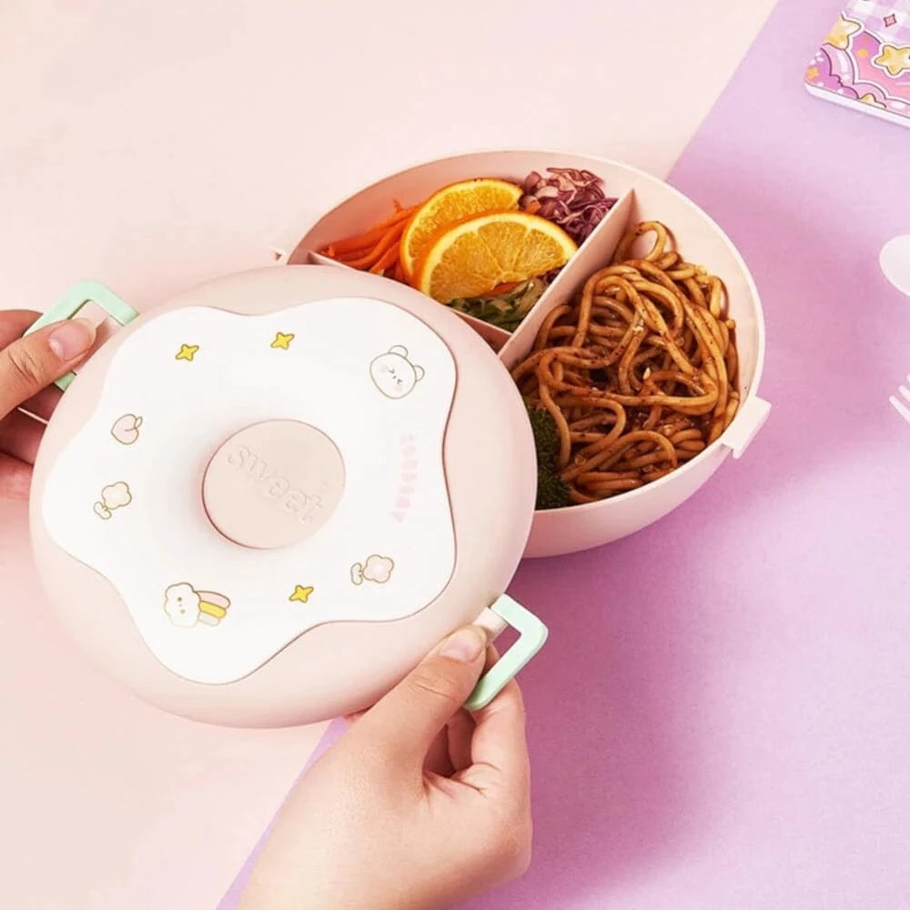 Lunch Box Cartoon - Boîte à bento portable pour enfants