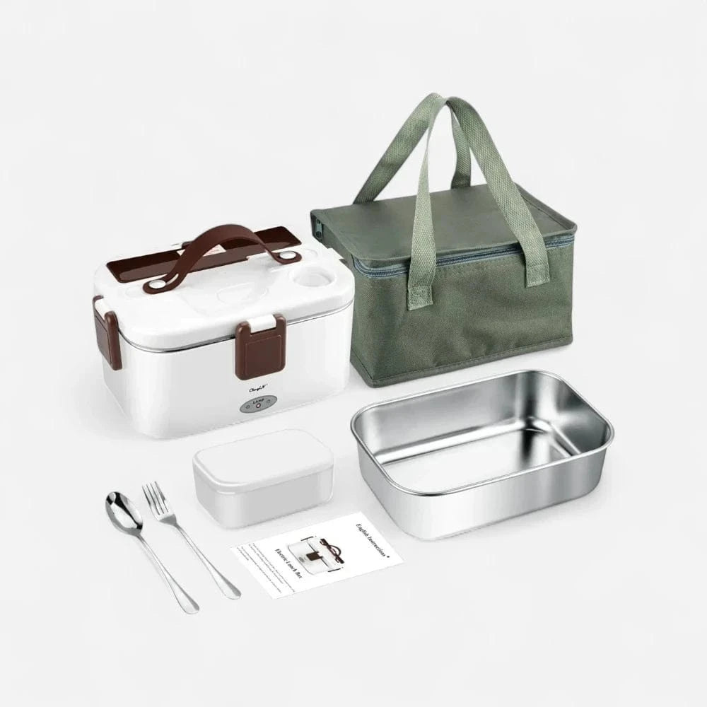 Lunch box chauffante 80W | Repas chauds en 15-25 min | La Lunch Box