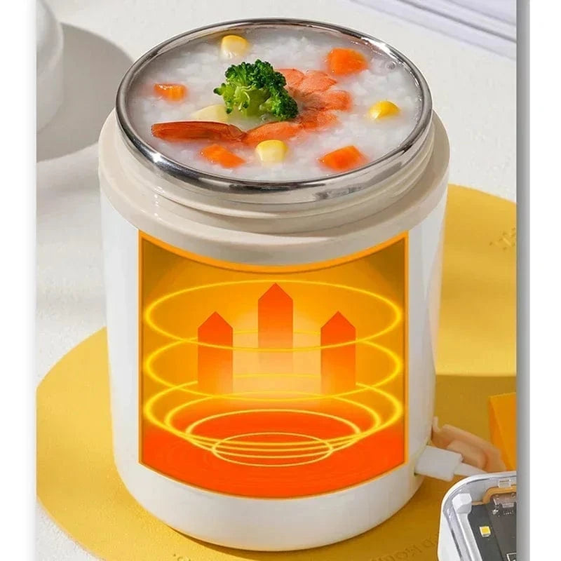 Lunch box chauffante inox | Repas chauds partout où vous êtes