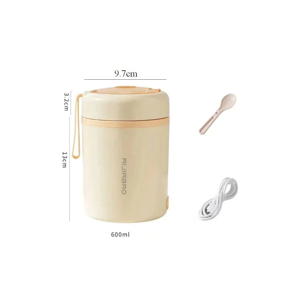 Lunch box chauffante inox | Repas chauds partout où vous êtes