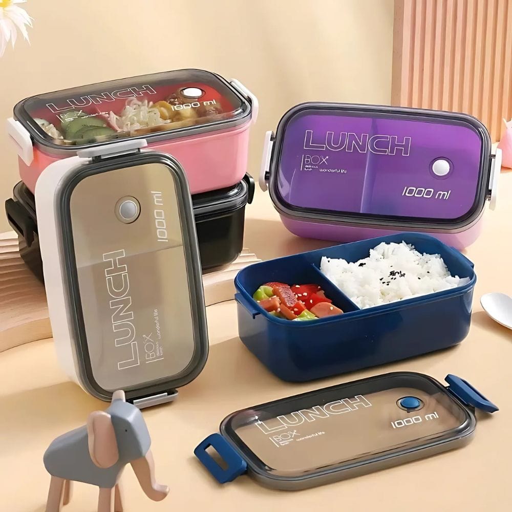 Lunch Box Compartiments - Boîte à lunch pratique | La Lunch Box