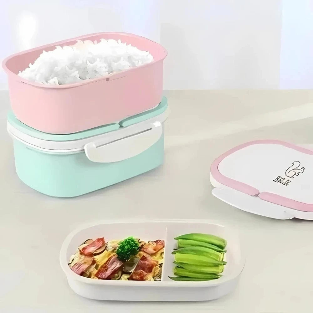 Lunch Box Double - Boîte à Déjeuner Portable Double 