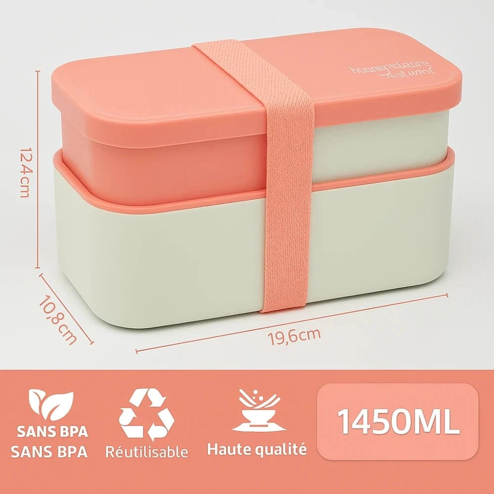 Lunch box empilable - Boîte à Bento empilable