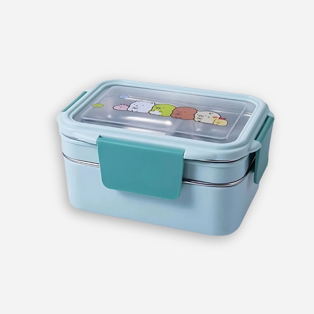 Lunch Box Enfant Inox - Le Compagnon Idéal pour des Repas Ludiques