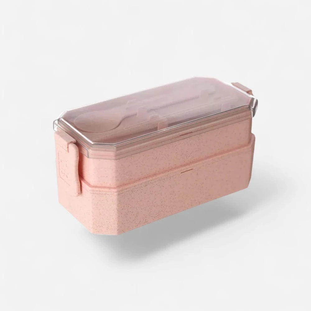 Lunch Box Enfant Plastique - Boîte à Déjeuner Colorée et Pratique