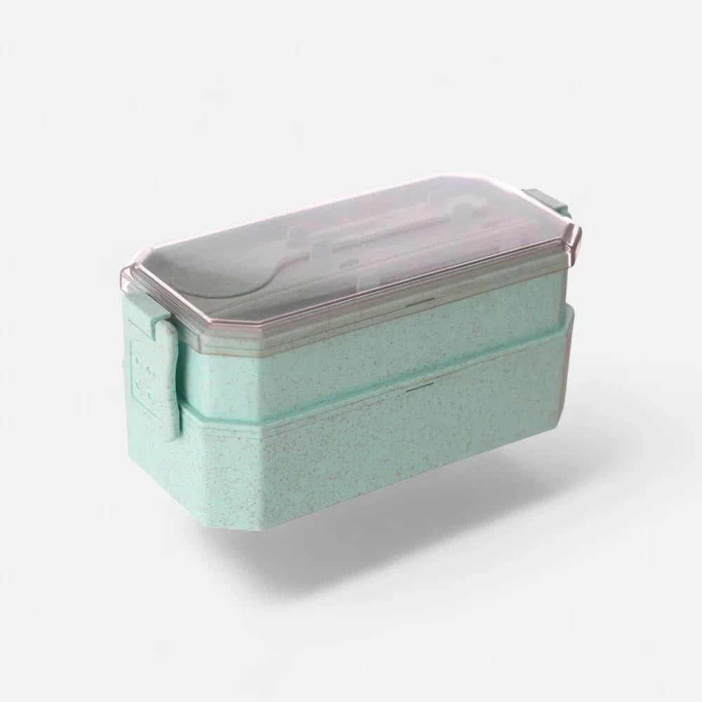 Lunch Box Enfant Plastique - Boîte à Déjeuner Colorée et Pratique