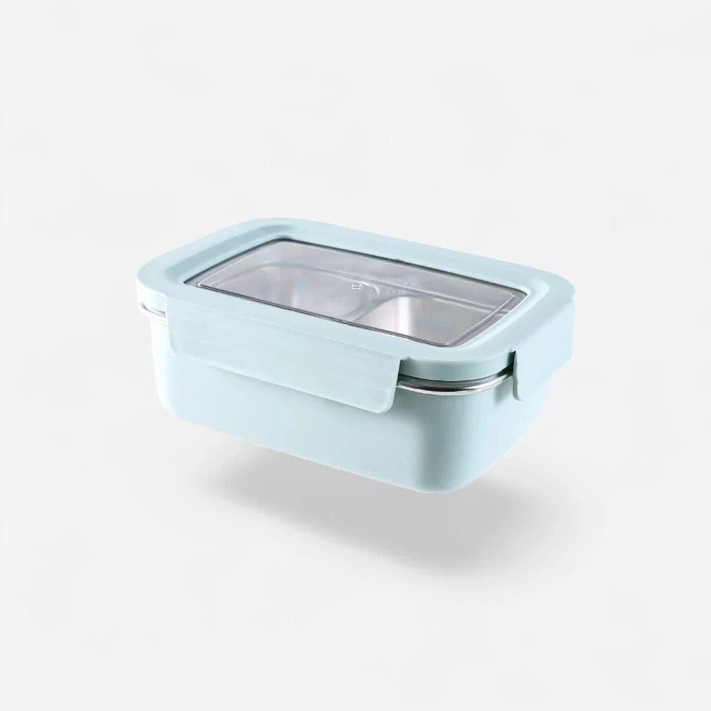 Lot de 3 boîtes à déjeuner en acier inoxydable : 240 ml Boîte de conservation en acier inoxydable anti-fuite Boîte à lunch Boîte à déjeuner sans BPA Boîte à bento Boîte à