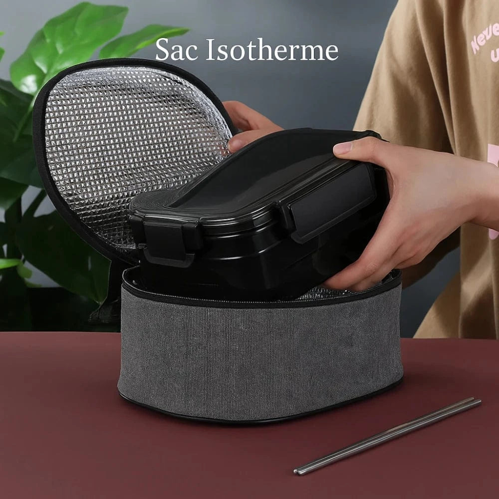 Lunch box hermétique - Gardez vos repas frais avec style