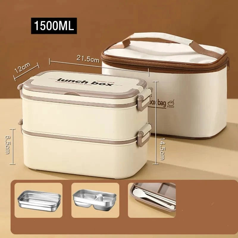 Lunch Box Inox Etanche - Solution Pratique et Écologique