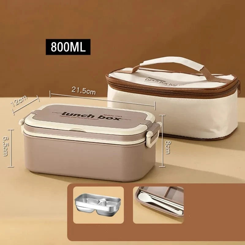 Lunch Box Inox Etanche - Solution Pratique et Écologique