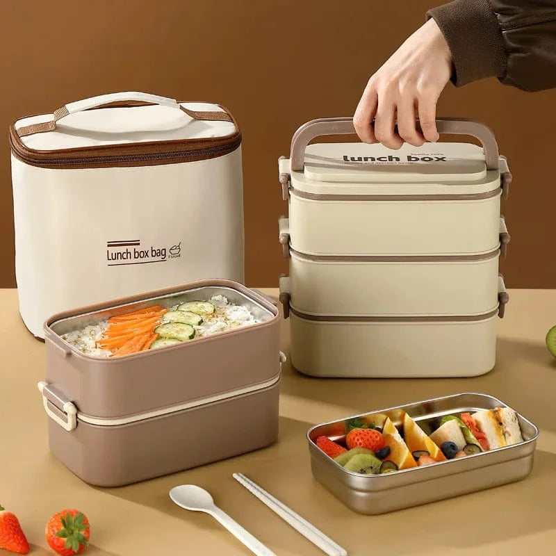 Lunch Box Inox Etanche - Solution Pratique et Écologique