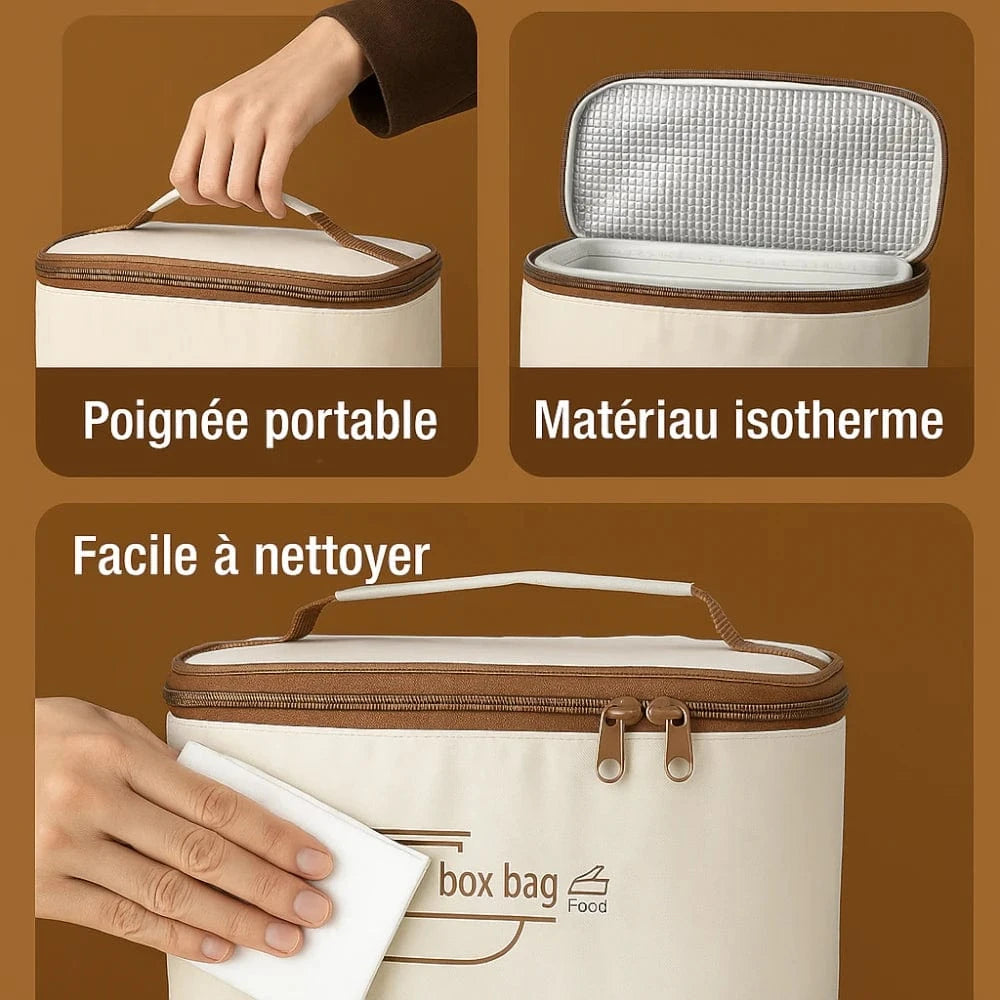 Lunch Box Inox Etanche - Solution Pratique et Écologique