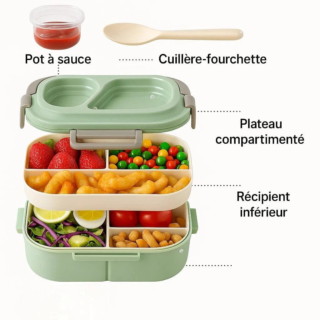 Lunch Box Isotherme Adulte | Boîte à Bento Double Couche