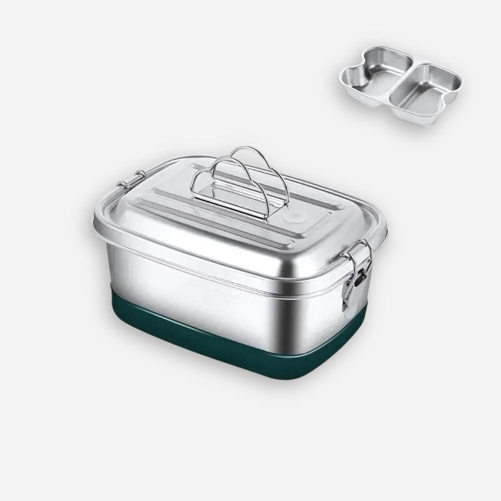 Lunch Box Inox Haut de Gamme – Élégance & Repas Raffinés – La Lunch Box