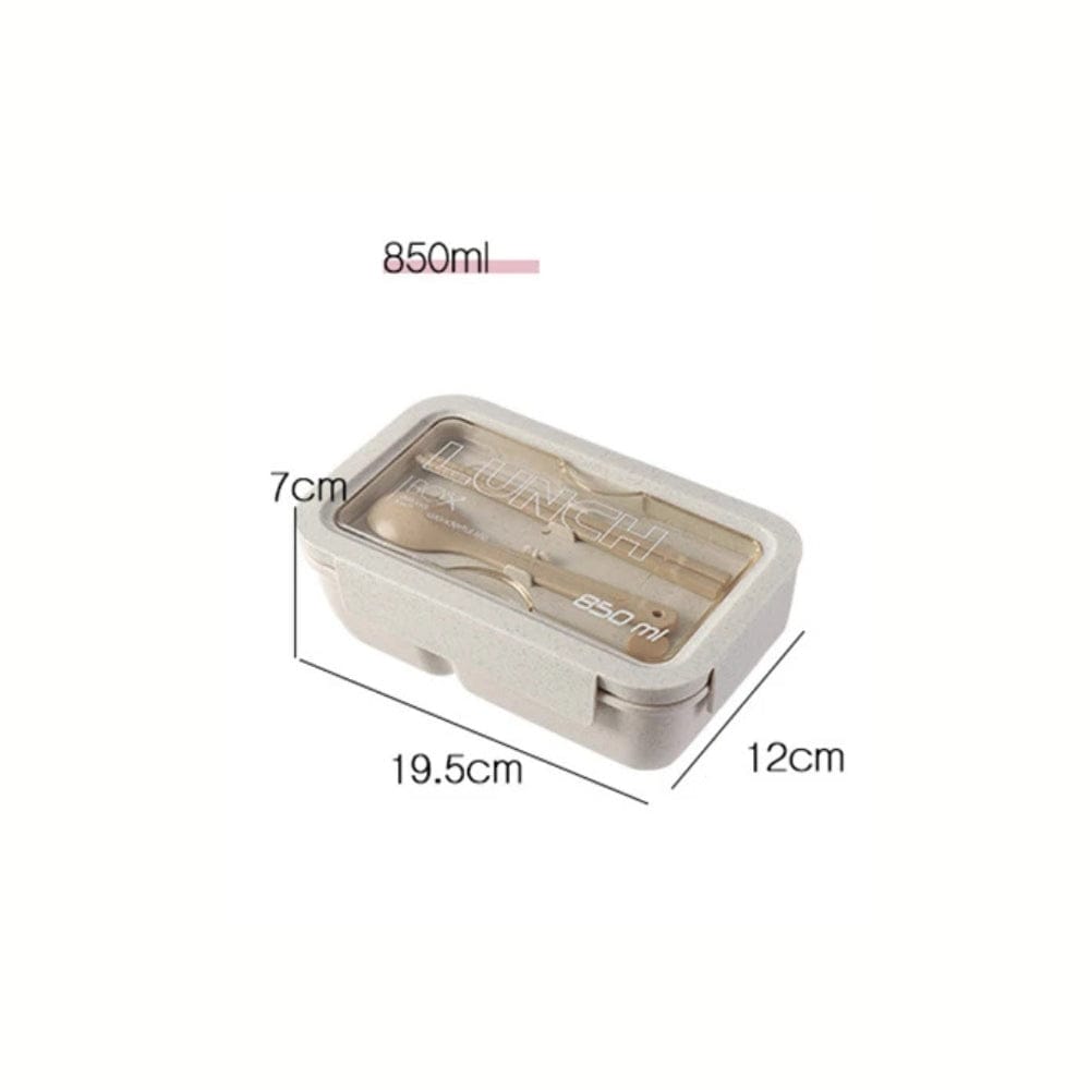 Lunch box paille de blé - Boîte à déjeuner écologique