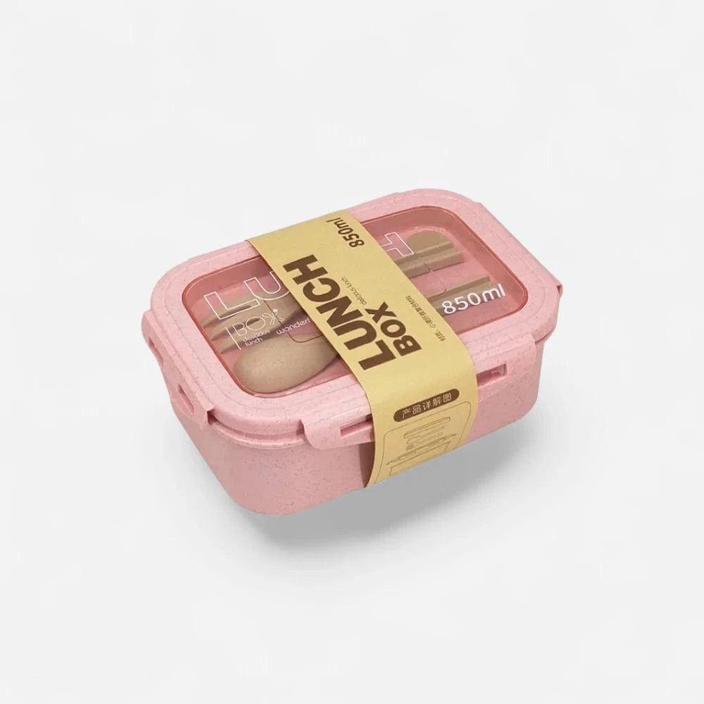 Lunch box paille de blé - Boîte à déjeuner écologique