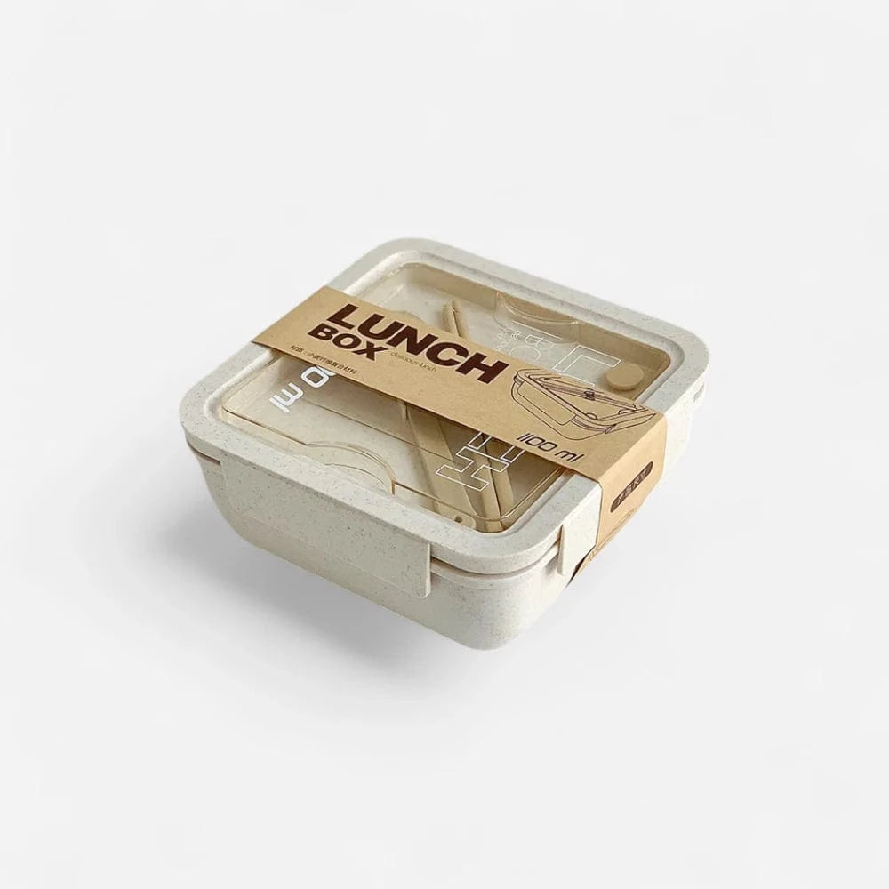 Lunch box paille de blé - Boîte à déjeuner écologique