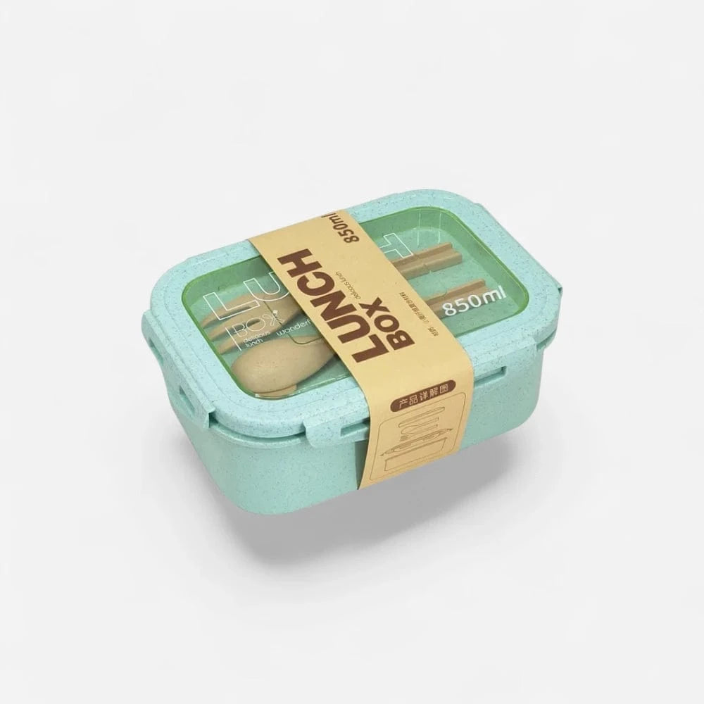 Lunch box paille de blé - Boîte à déjeuner écologique