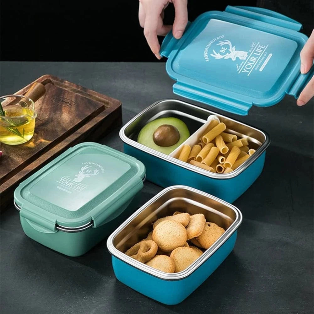 Lunch Box Randonnée | Boîte à Déjeuner en Acier Inoxydable