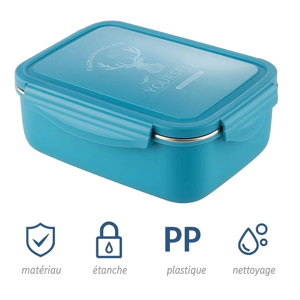 Lunch Box Randonnée | Boîte à Déjeuner en Acier Inoxydable