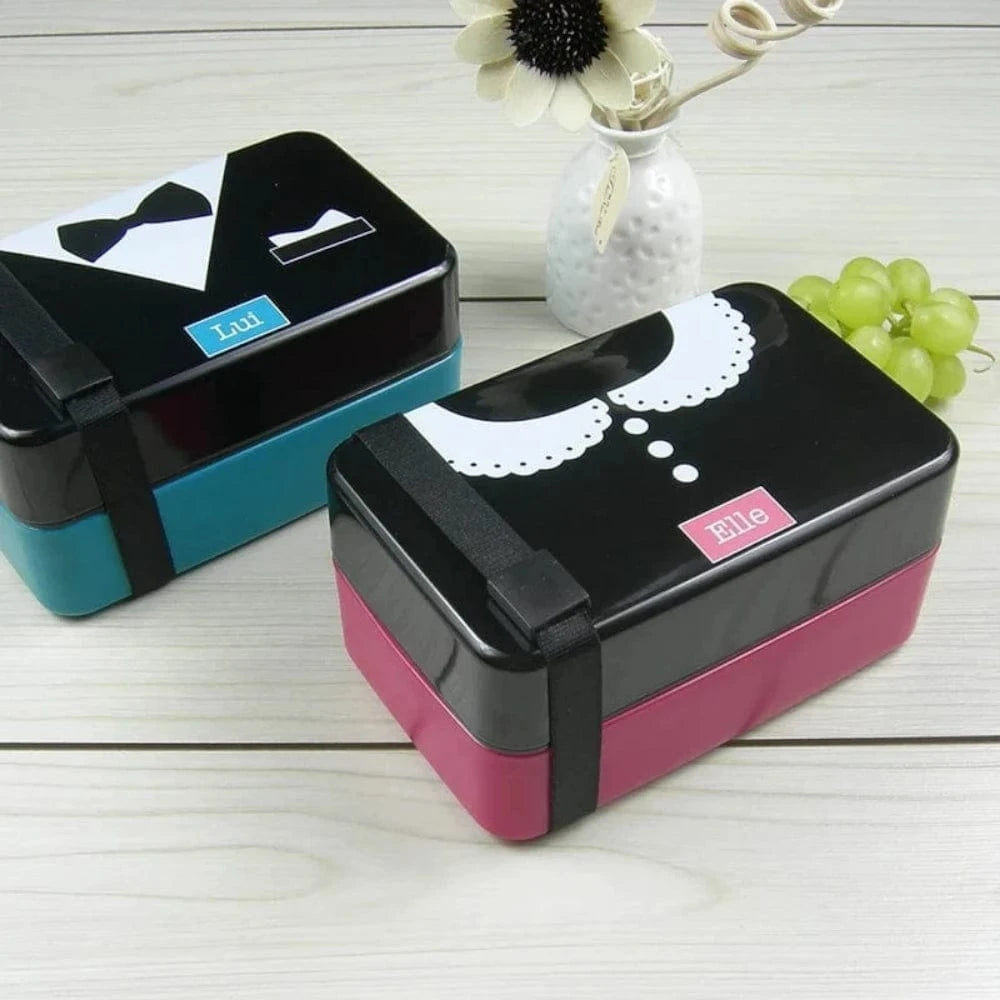 Lunch box Saint Valentin - LoveBox | Boîte repas romantique couple