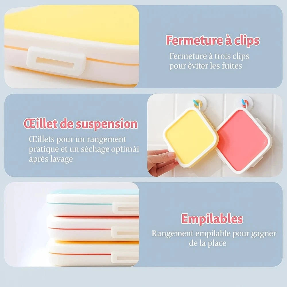 Lunch Box Sandwich | Boîte Repas Pratique et Sans BPA