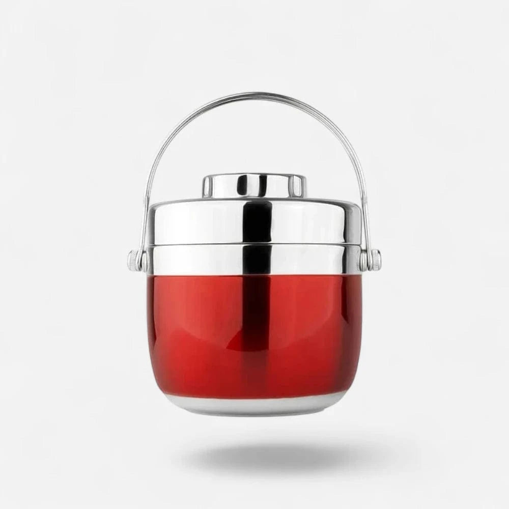 Lunch Box Thermique en Inox - Conservez la chaleur de vos repas