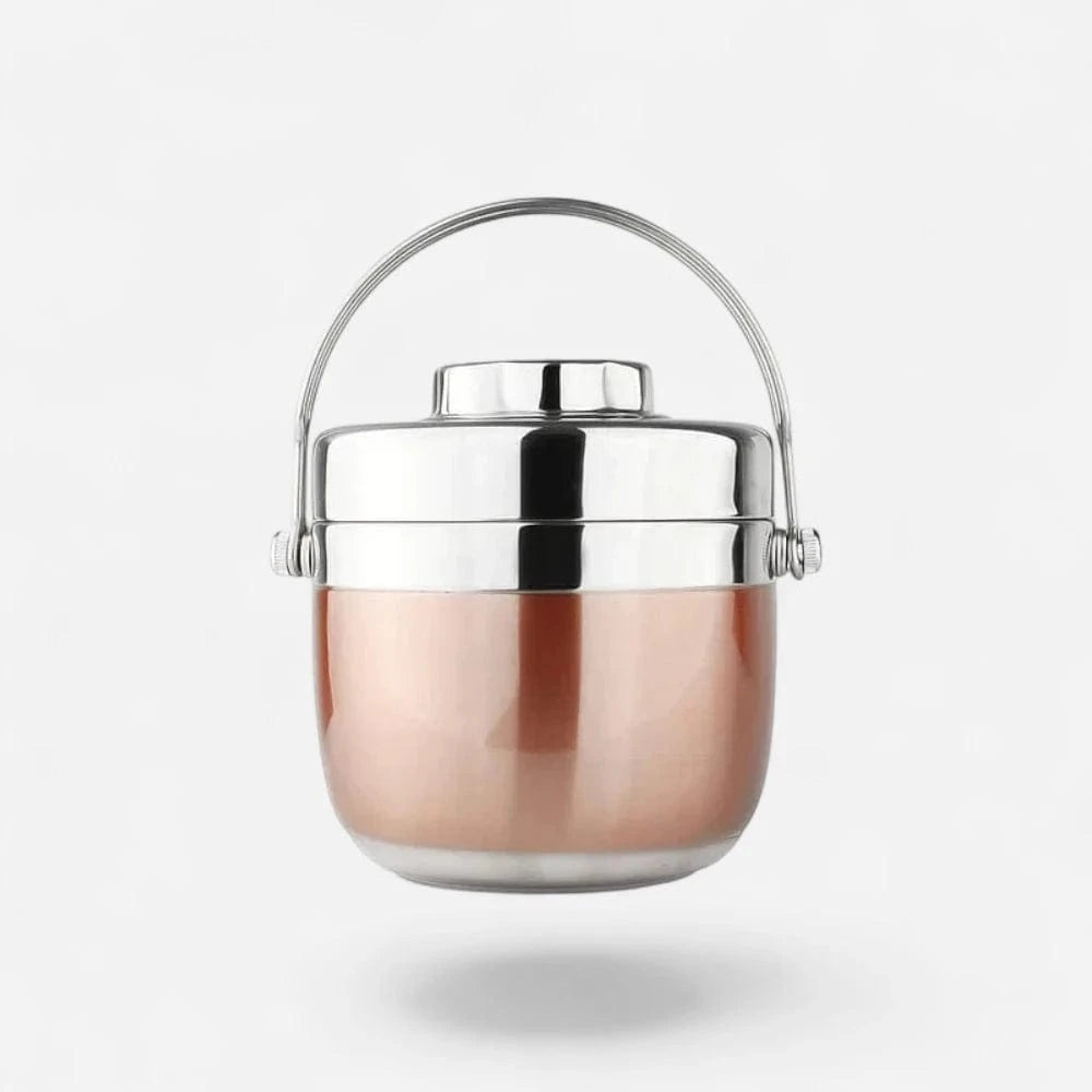 Lunch Box Thermique en Inox - Conservez la chaleur de vos repas
