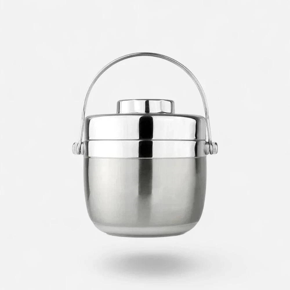Lunch Box Thermique en Inox - Conservez la chaleur de vos repas