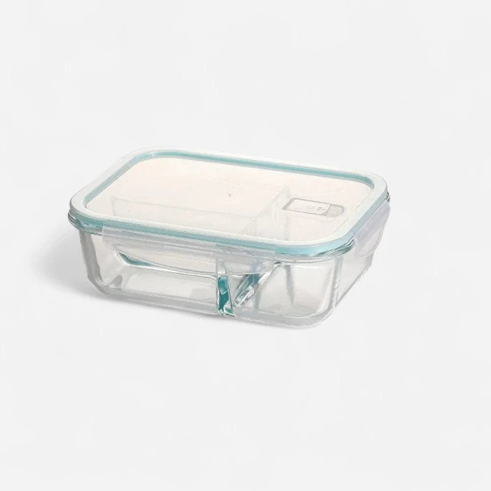 Lunch box verre 3 compartiments - La solution pour emporter vos repas