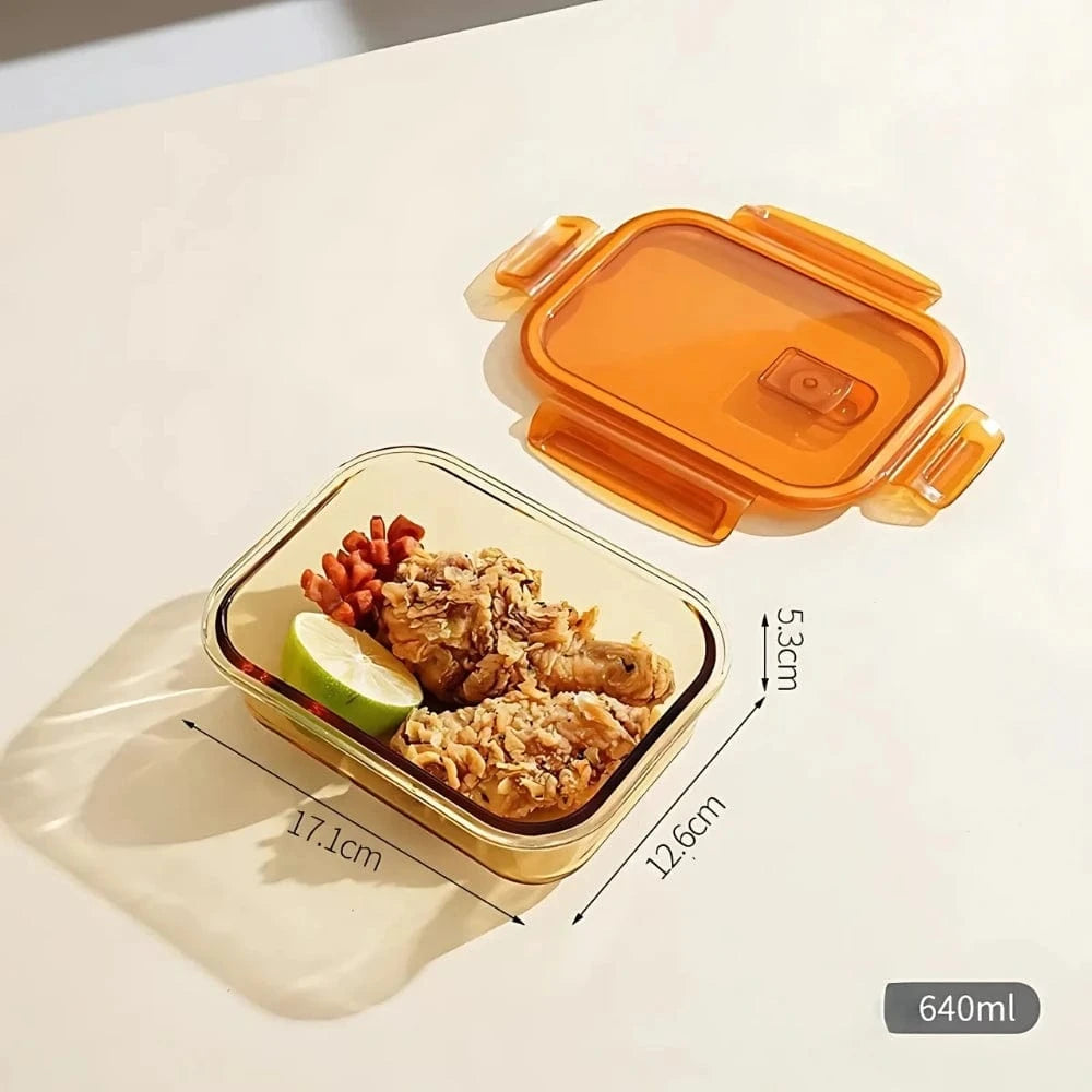 Lunch box verre allongée - La solution pratique